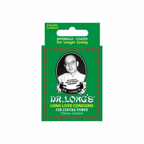 DR LONGS CONDOMS LONG LOVE GREEN